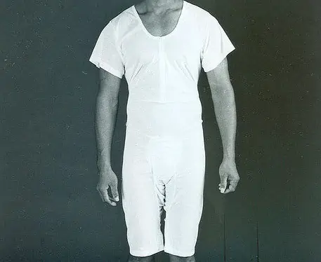 Many non-Mormon men wear bottoms today that look similar for reasons of athletics or style.